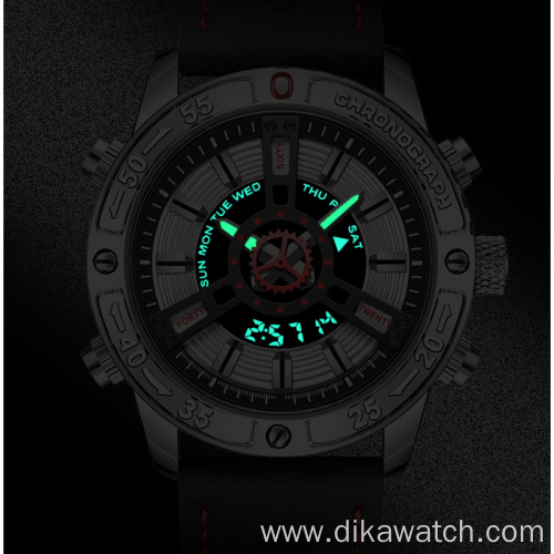 SMAEL Fashion Military Mens Sports Watches Leather Luxury